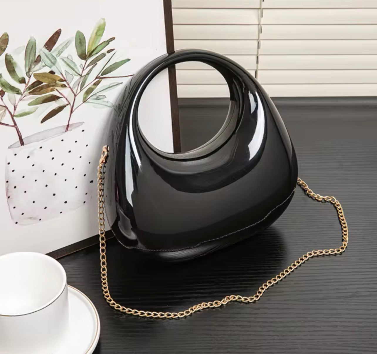 Fashion Ladies Handbags with Chain Crossbody Part