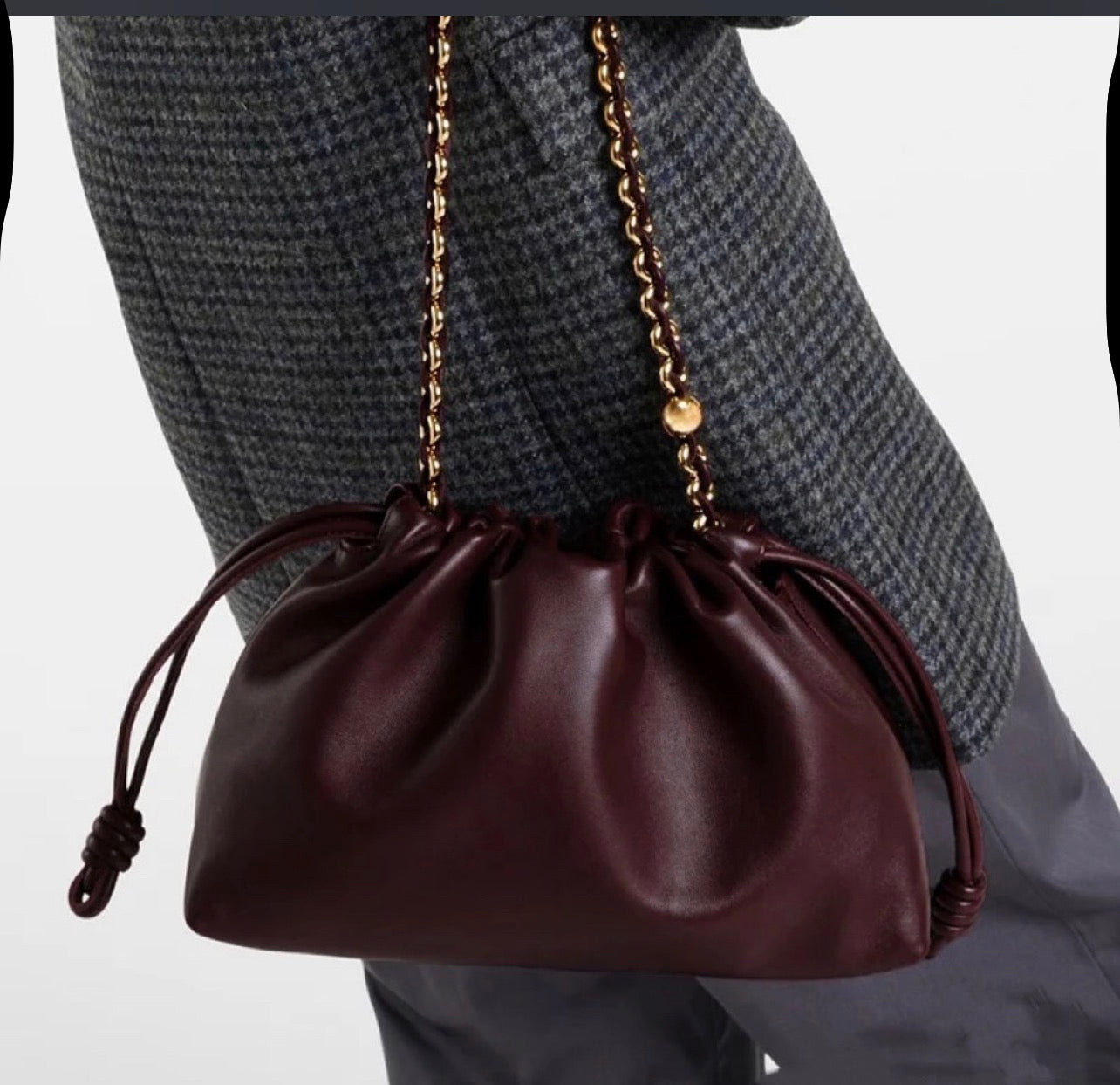 The Signature Knotted Cloud Bag