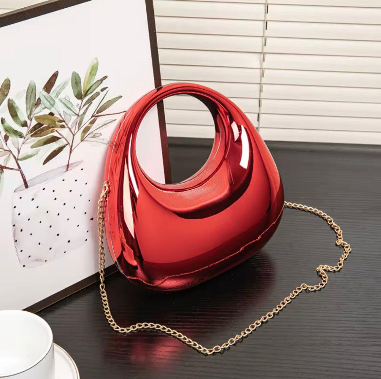 Fashion Ladies Handbags with Chain Crossbody Part
