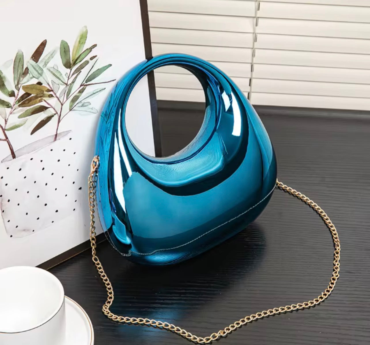 Fashion Ladies Handbags with Chain Crossbody Part