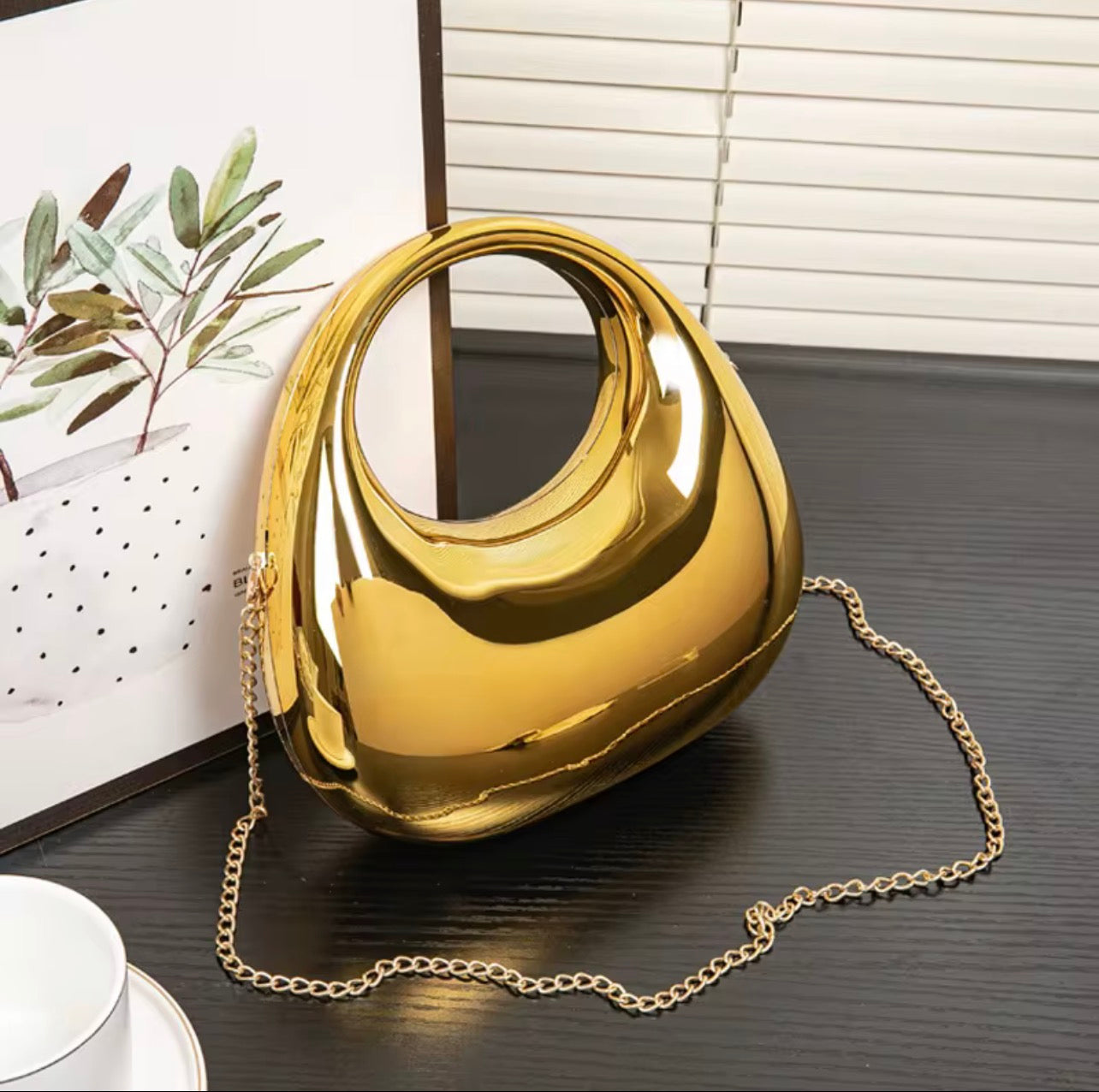 Fashion Ladies Handbags with Chain Crossbody Part
